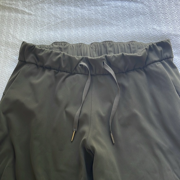 Lululemon Jet Crop Olive Green | 8 - Picture 2 of 5